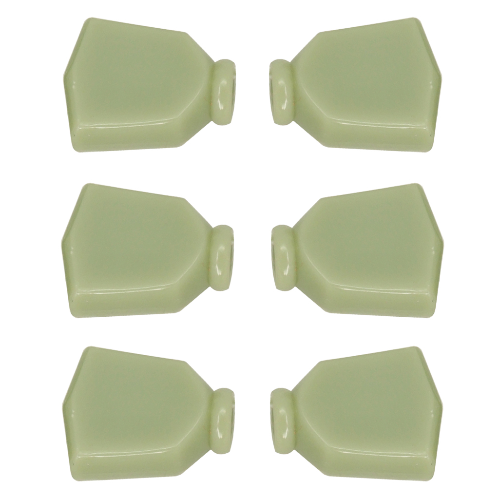 MagiDeal Jade Green Guitar Tuning Peg Tuners Machine Head Button Knob Handle