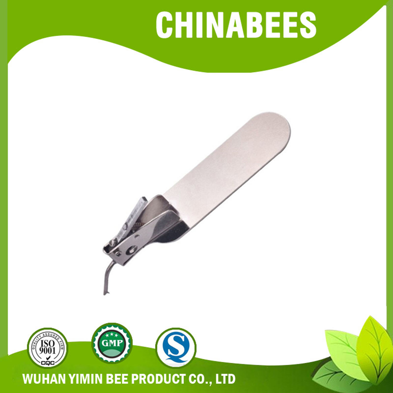 Stainless Steel Worm Grafting Tool with Spare Tongue for Moving Queen Bee Larva Beekeeping Grafting Tackle Transferring Tool