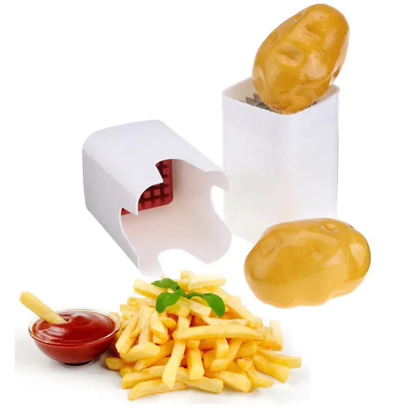 Kitchen Fries One Step French Fry Cutter Potato Vegetable Fruit Slicer Tool, Suitable for Potato, Vegetable, Fruit Slicer etc.