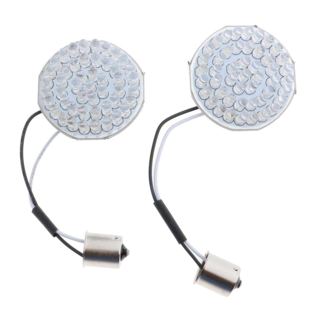 2ピース 個bullet Front Led Lights Luminan Model High Panelに適用harley Sials Turn 格安販売中 Front