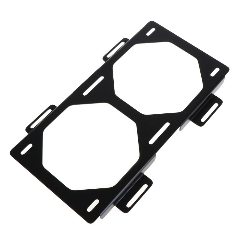 240 Radiator Mounting Bracket for External Computer Case - Fan Holder for 12/14CM Fans, Heatsink Gadget Accessories Description Image.