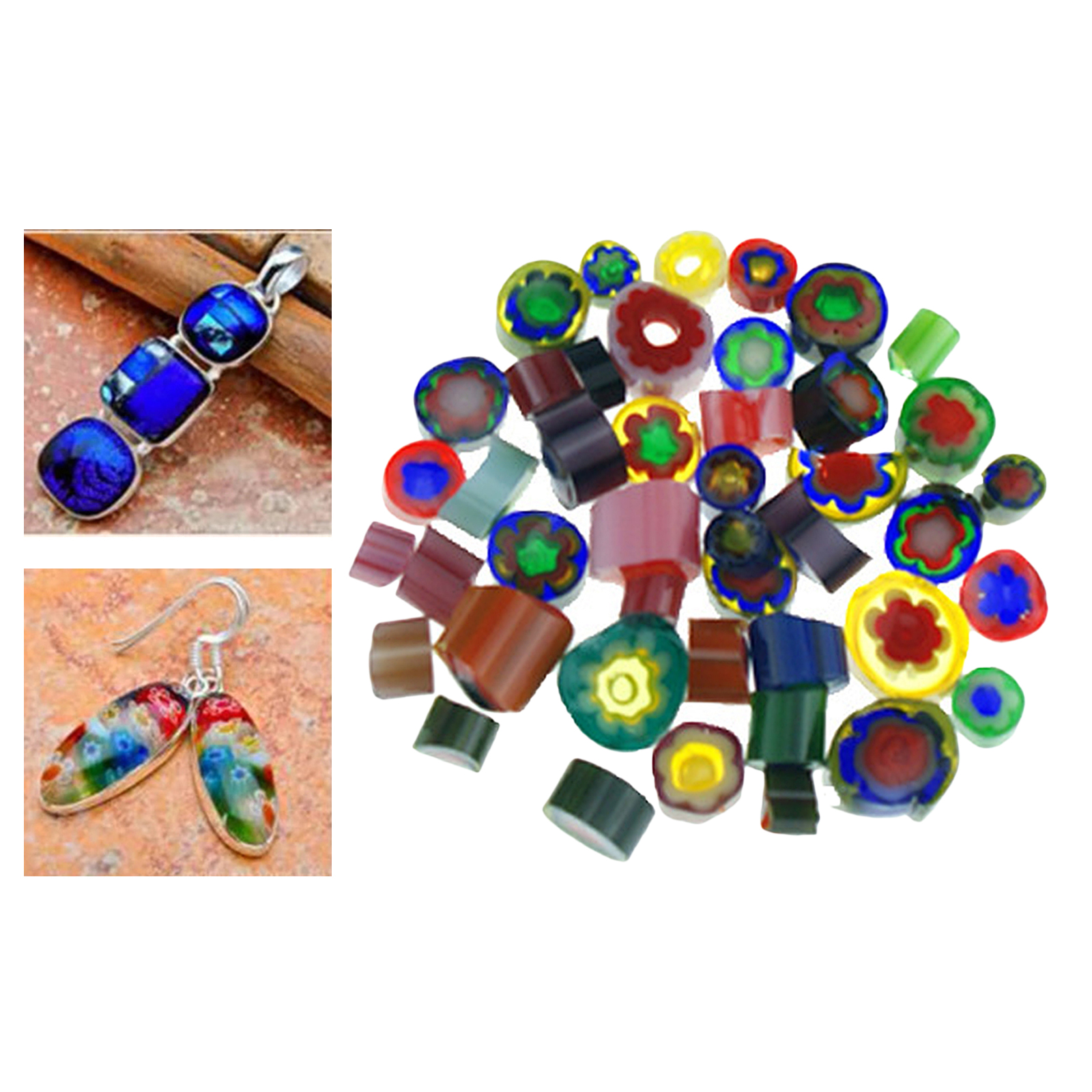 28g/Set Glass Frit Mixed Color Microwave Kiln Accessories Fusing Glass Beads for Jewelry Fusing Hot Glass Art Making