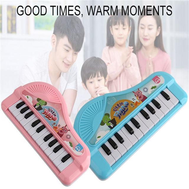 Junlucki Teclado de piano, teclado de piano, brinquedo para meninas,  presentes musicais para crianças e bebês (piano estéreo atualizado) branco)