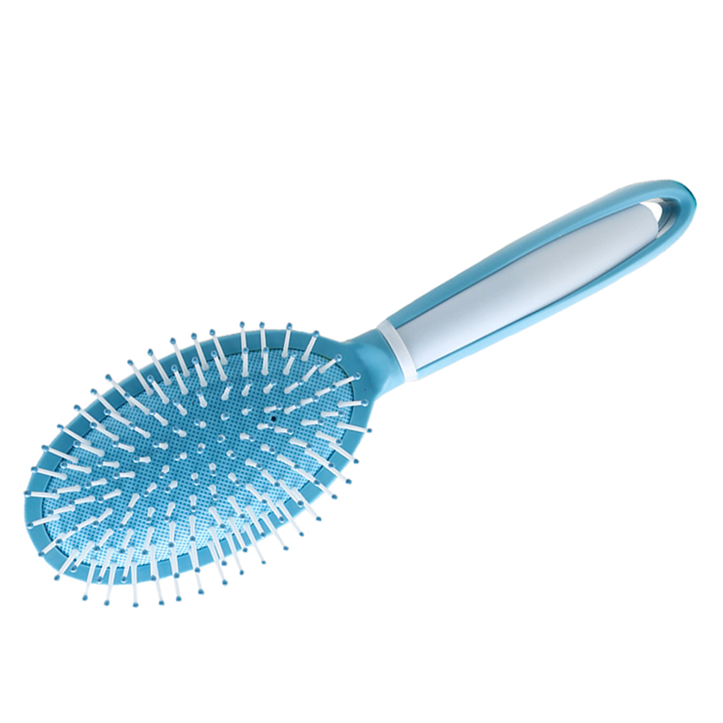 7.9’’ Cushioned Paddle Hair Brush with Scalp Massage Air Bag Non-Static Reduce Frizz, Hair Breakage & Knots