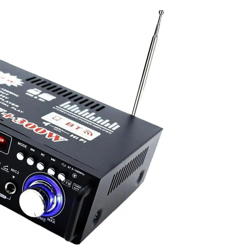 600w de alta fidelidade bluetooth-compatível com 5.0 amplificador de áudio