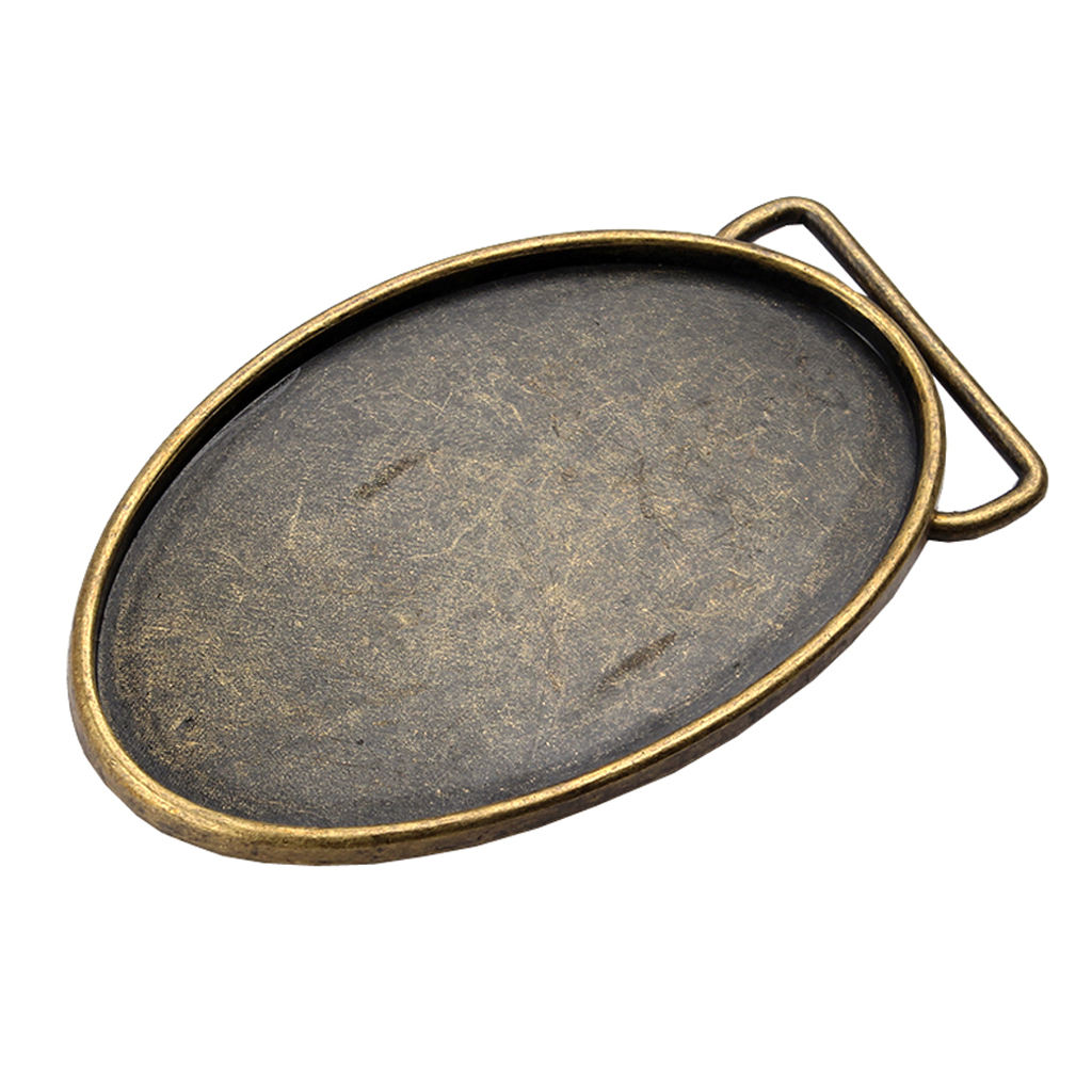  Belt Buckle Cowboy Bronze Belt Buckles,Round
