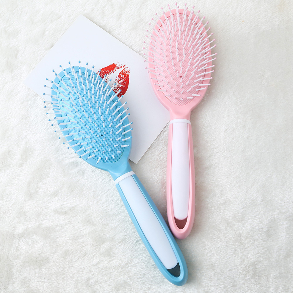 7.9’’ Cushioned Paddle Hair Brush with Scalp Massage Air Bag Non-Static Reduce Frizz, Hair Breakage & Knots