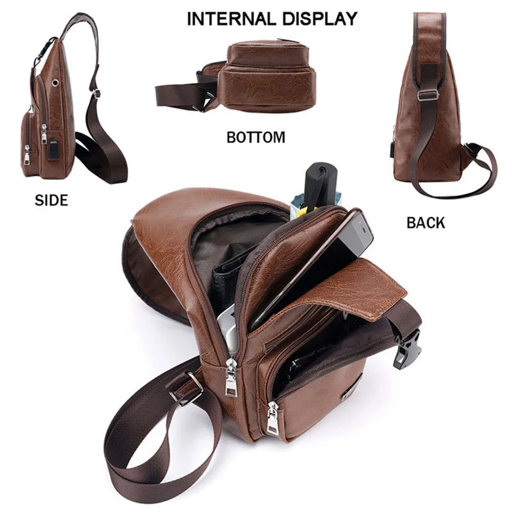 minimalist wallet Hot Men Handbags Casual PU Leather Bag Vertical Briefcase Shoulder Messenger Bags Crossbody
				
					
						
							
								Fashion Men's Leather Sling Pack Chest Shoulder Crossbody Bag Biker Satchel Men Briefcases Hott Sales 
							
							
								
									
										
											
												
													
														
															Features: 
														
														
															1.Concise but not simple, high-grade PU+ Polyester material,extraordinary quality 