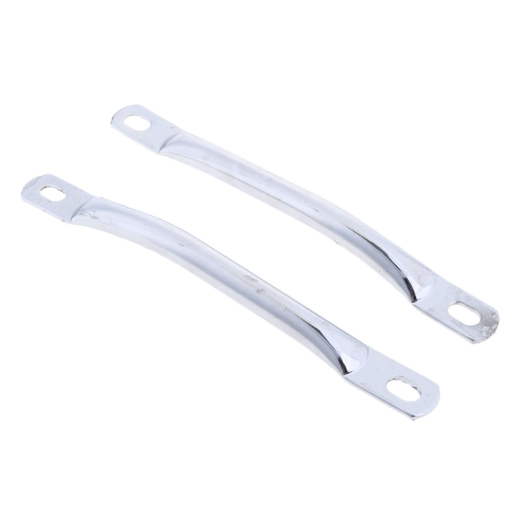 2Pcs Motorbike Rear Grab Bar Rail Handle for Suzuki GN125 / GS125