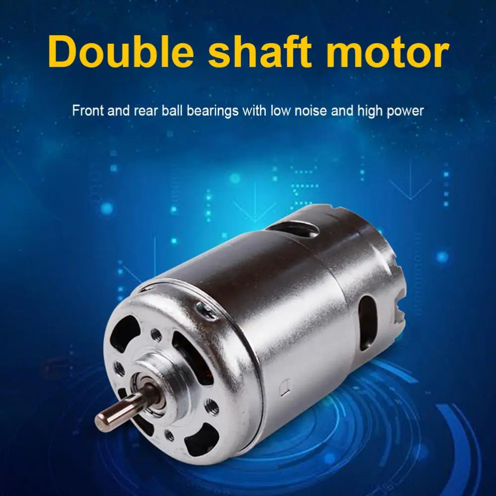 alto torque alto rpm dc motores duplo rolamento de esferas para ferramenta elétrica diy pequena broca micro máquina