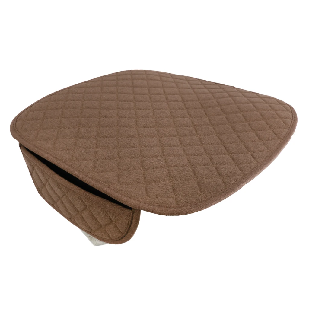 Flax Breathable Car Interior Seat Cover Cushion Pad Mat for Auto Office