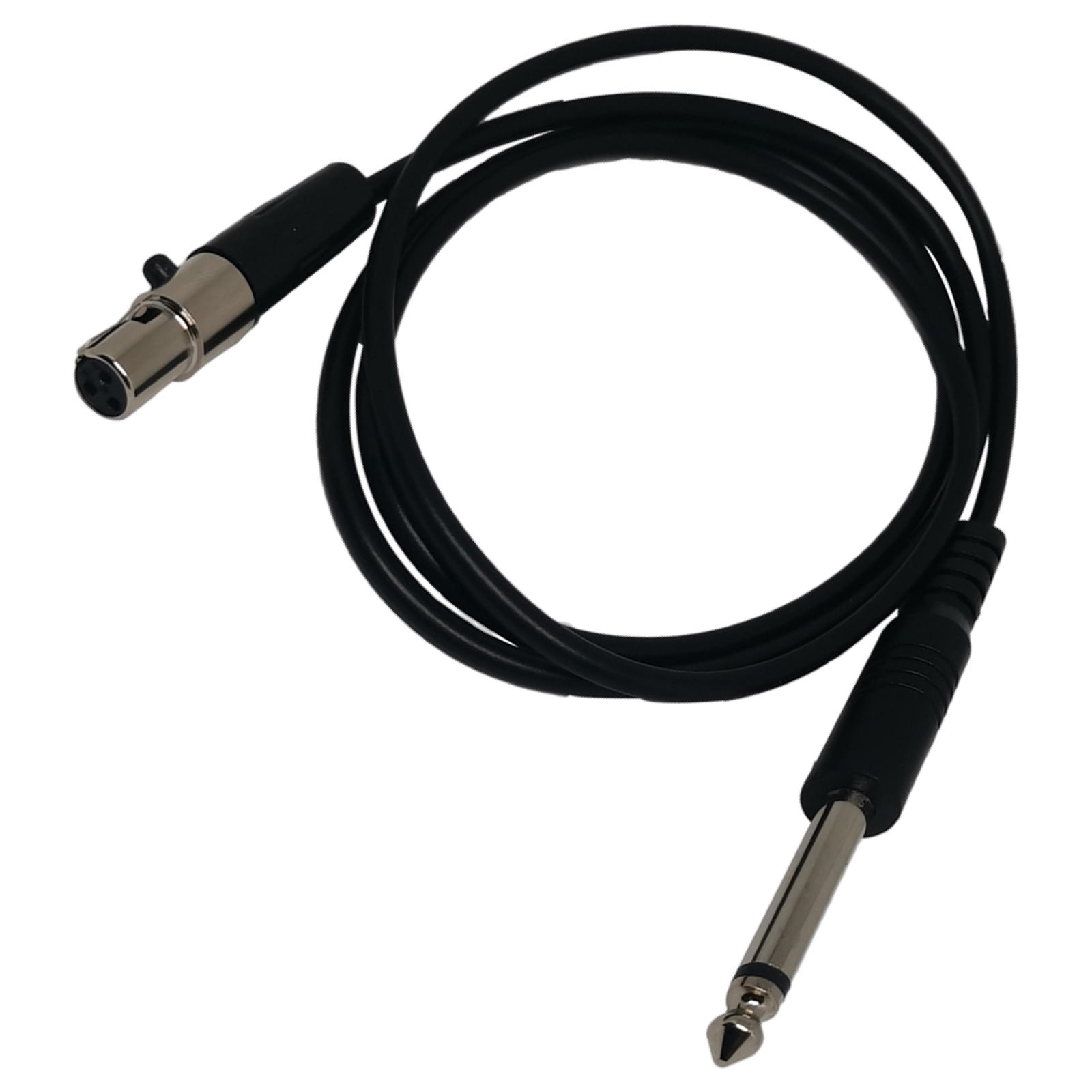 3ft Female Mini XLR to 6.35mm Male Cable Cord Audio Line for Mic Power Amplifier Audio Sound Consoles Microphones Stereo System,