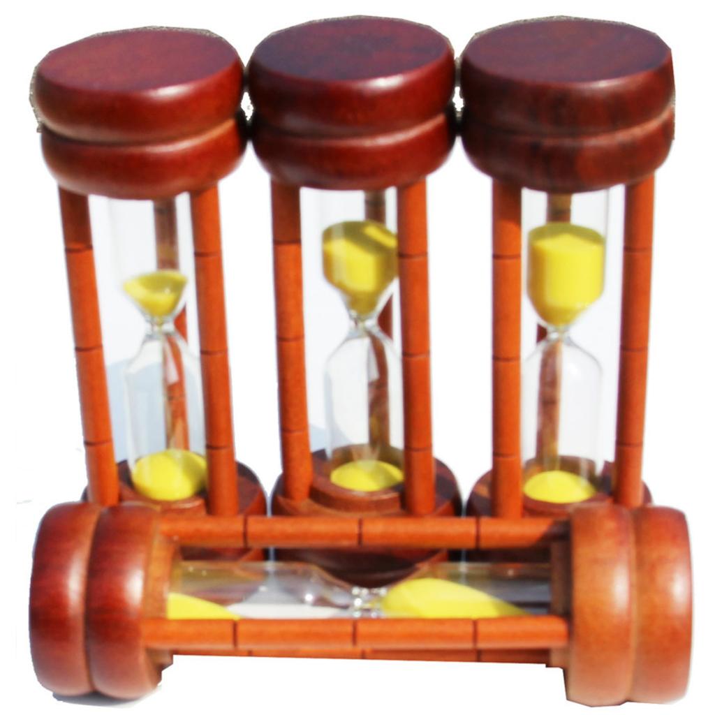 MagiDeal 1min 2min 3min 5min Glass Sand Hour Glass Egg Kitchen Timer Kids Brushing Teeth Toys