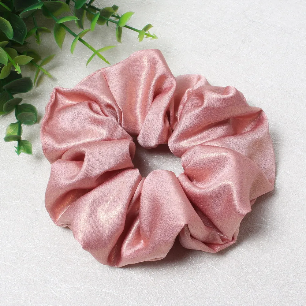 elastic headbands for women Hair Scrunchies Women Elastic Hair Bands for Girls Ponytail Holder Hair Tie Set Hair Accessories 6Pack Satin Solid for Hair alice headband