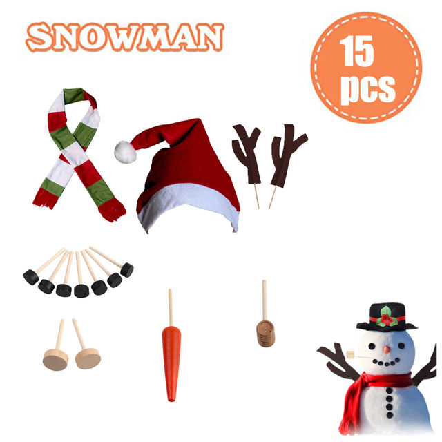 Outdoor Funny Diy Christmas Snowman Decorating Making Kit Christmas Winter  Holiday Party Snowman Making Kit Decoration Gift - Diy Christmas Kit -  AliExpress