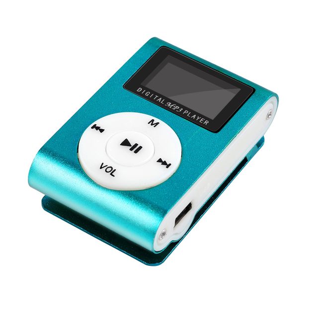 Mini lettore mp3 clip in esecuzione sport all'aperto musica portatile play  supporto Micro Sd Card