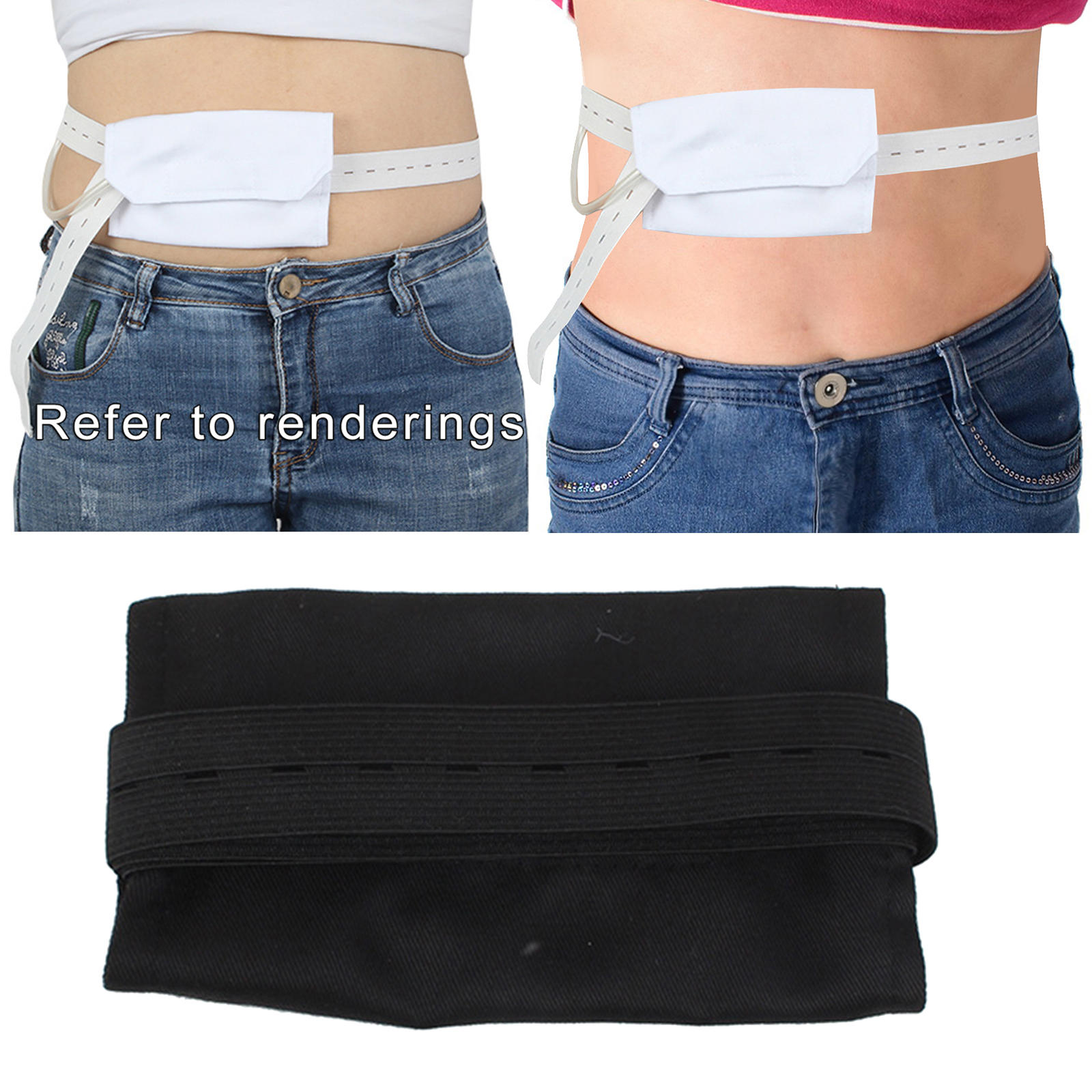 Peritoneal Dialysis Belt G Tube Holder Peg PD Feeding Tube Men Women Accessories