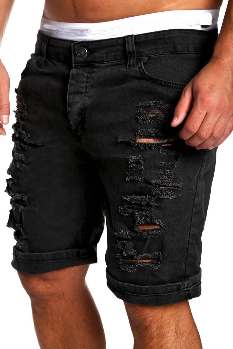 Title 2, Novos homens denim chino moda shorts lavados de...