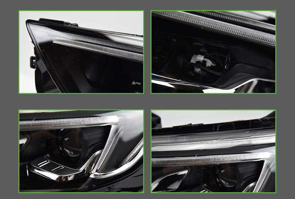 AKD Head Lamp for Opel Buick Regal LED Headlight 2016-2019 Headlights Regal DRL Turn Signal High Beam Angel Eye Projector Lens