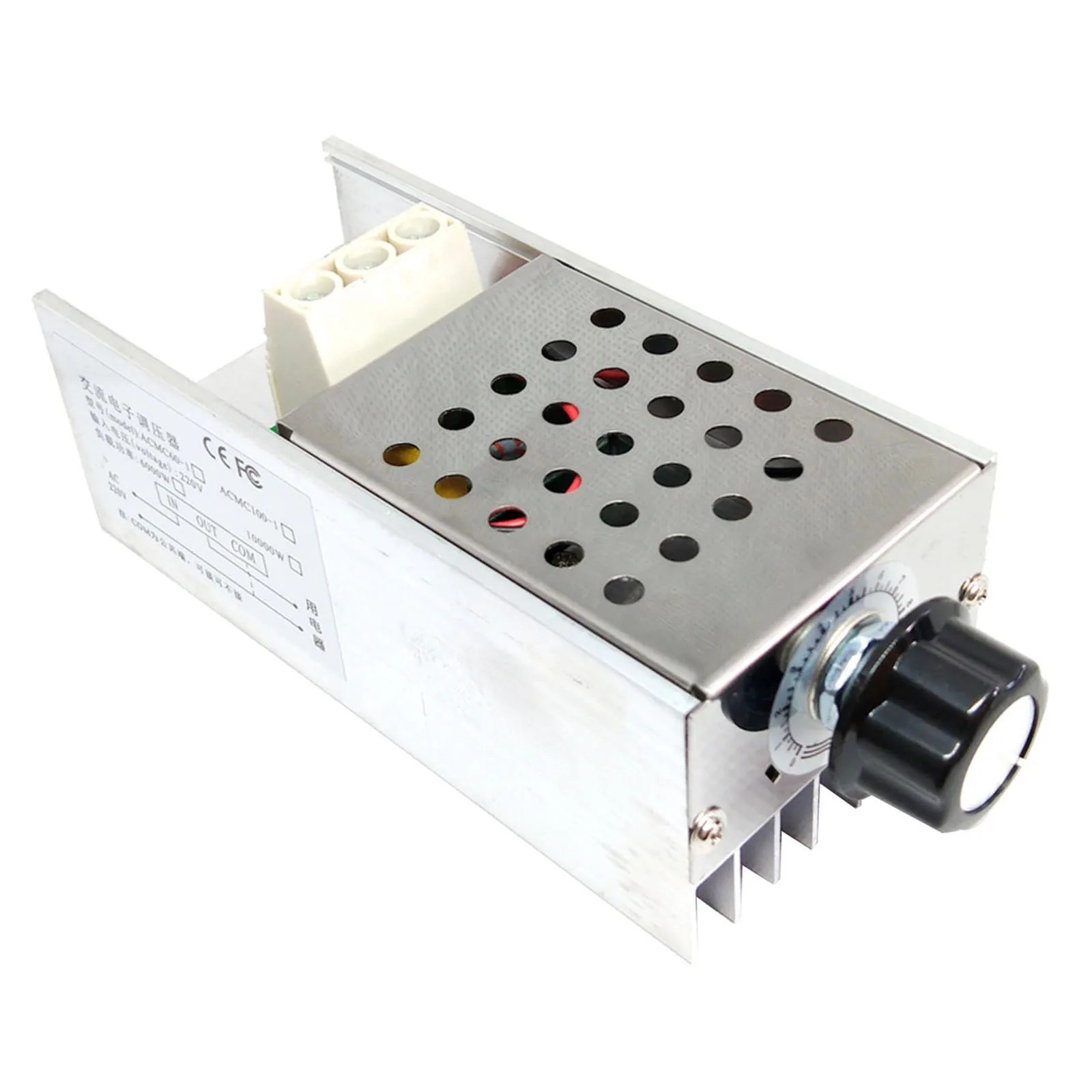 10000W AC 220V Voltage Regulator  Controller Dimmer Thermostat Board