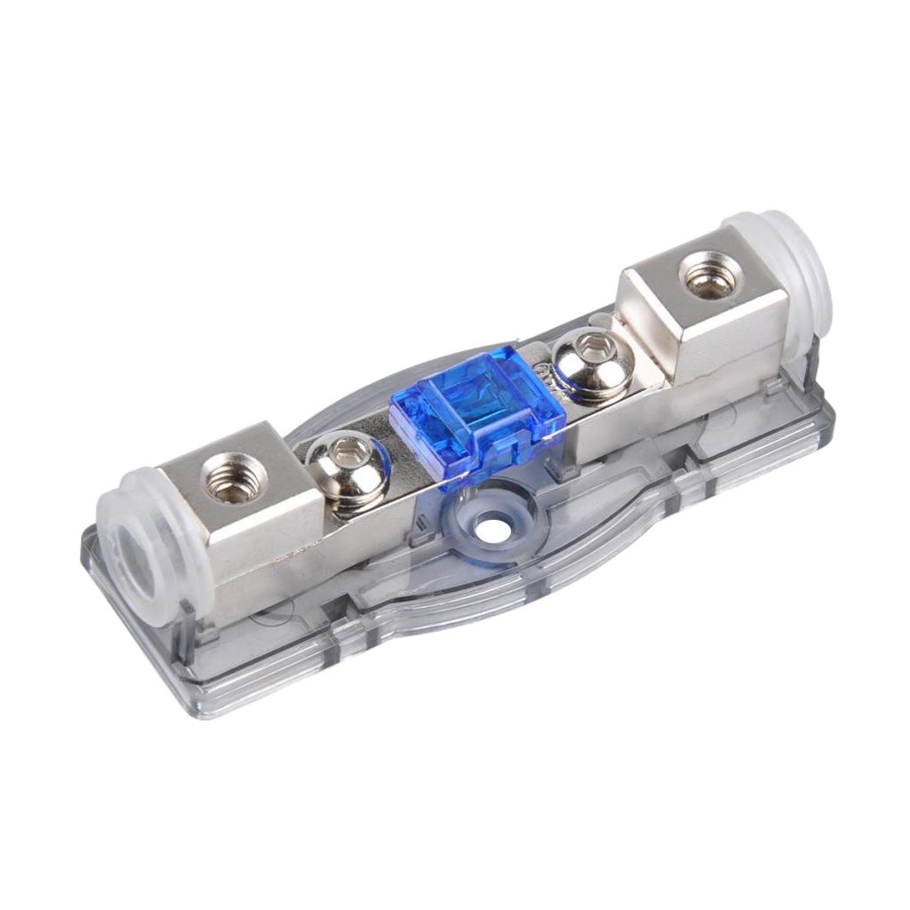 Bolt-on Fuse 60A + Fuse Block/Holder for RV/Van/Truck/Boat/Yacht