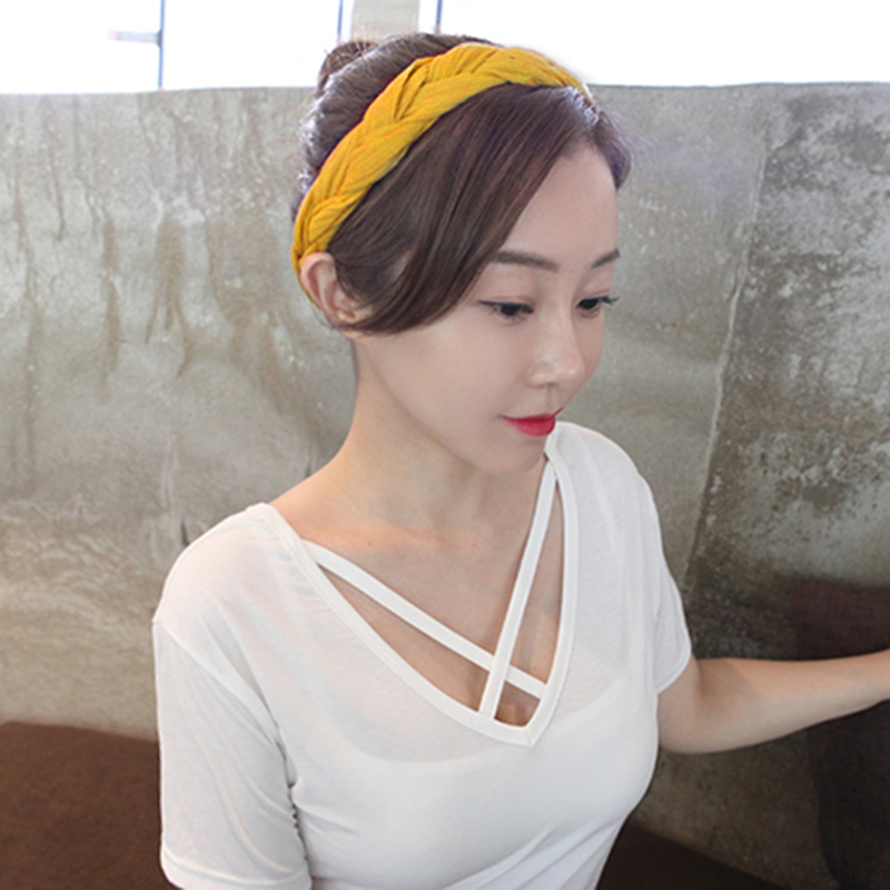 trançado bandana feriado étnico hairband acessórios para