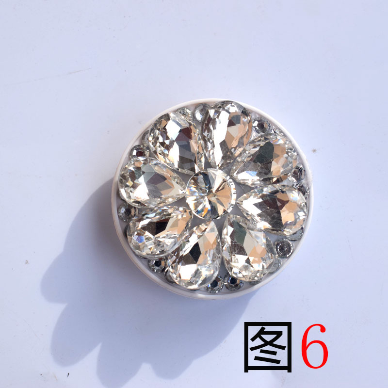 Neue Runde Bling Diamant Universal Finger Ring Halter Olding Telefon Halter Smartphone Griff Für iPhone Samsung Huawei – Detail 14
