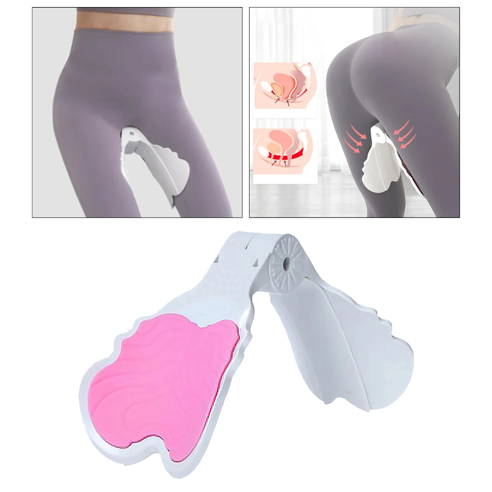 Thigh Master for Inner Thighs Thigh Workout Equipment for Home Gym Yoga Sport Weight Loss Fitness Tool