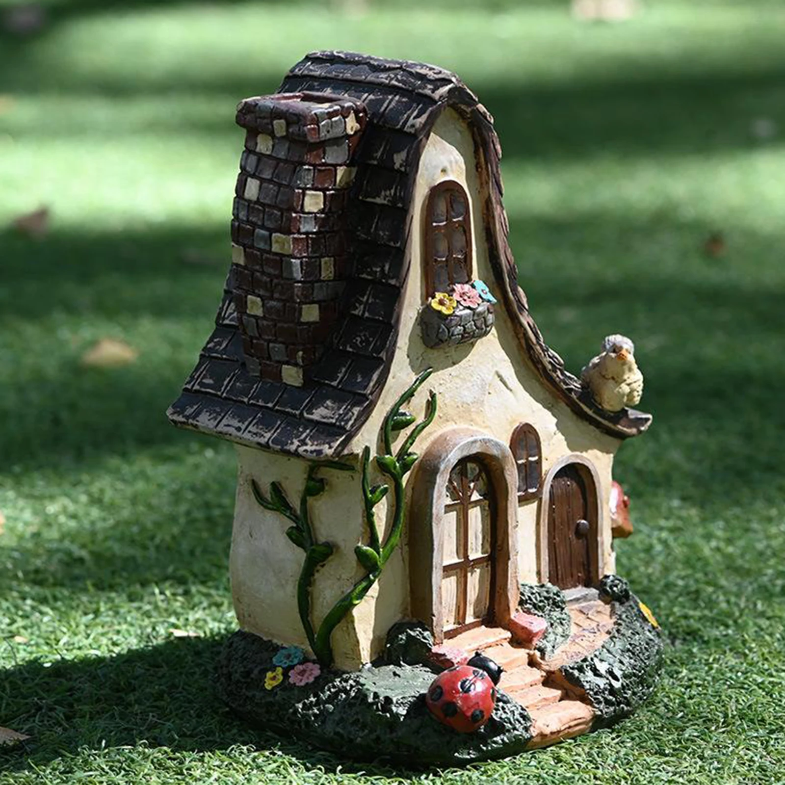 AU_ FP 3Pcs/Set Garden Fairy House Decor Accessories Mini Statue Figurine Lands 