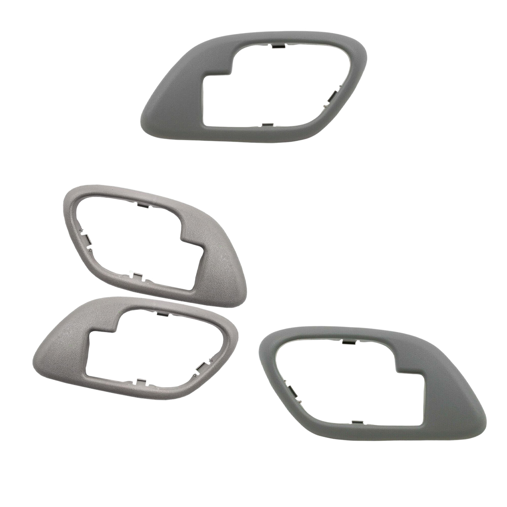 Interior Inside Inner Gray Door Handle Trim Bezels 15708080 for GMC C1500 C2500 C3500 K1500 K2500