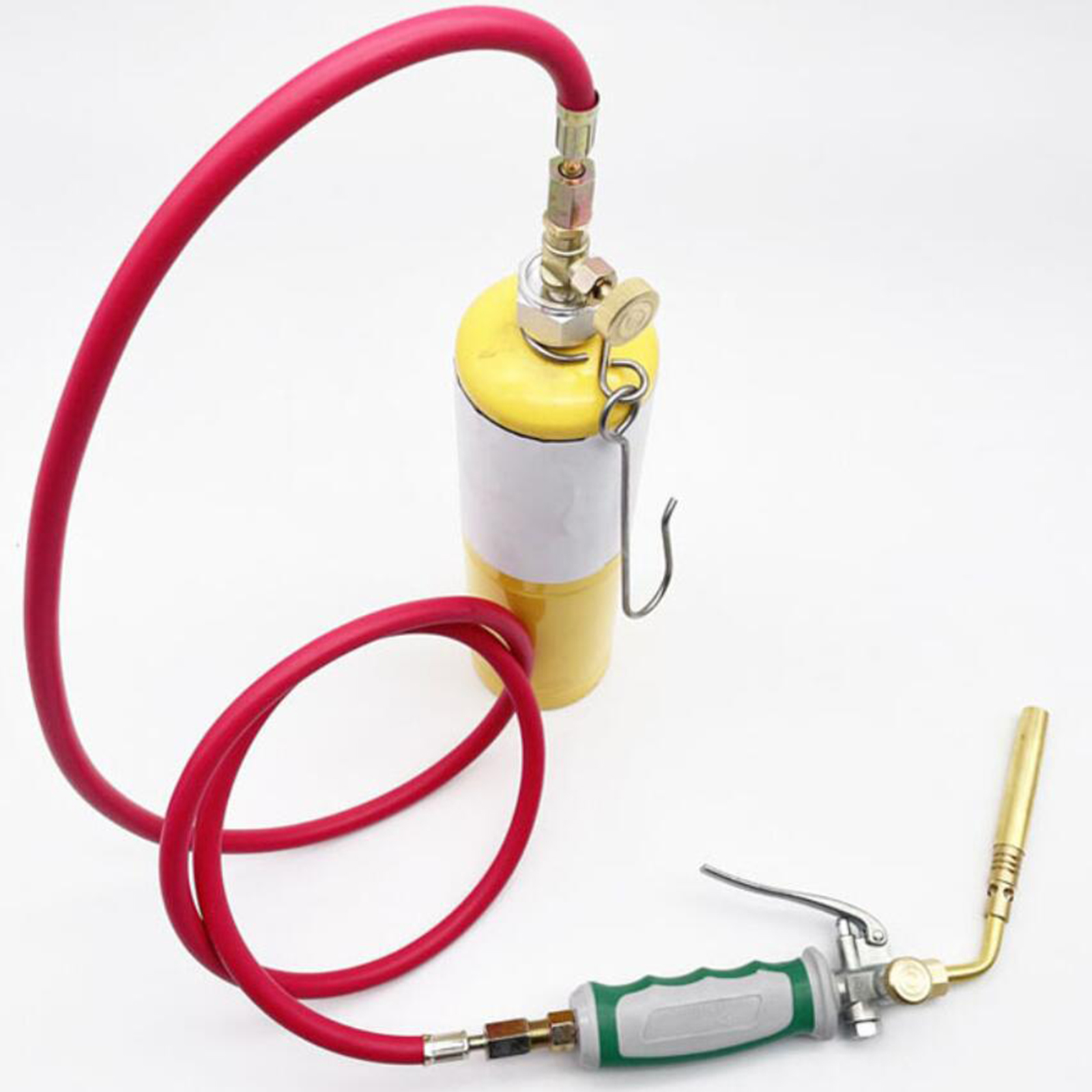 Professional MAPP Gas Torch Brazing Torch of Propane Gas 1.6m Hose for Brazing Soldering Welding Heating Application for BBQ