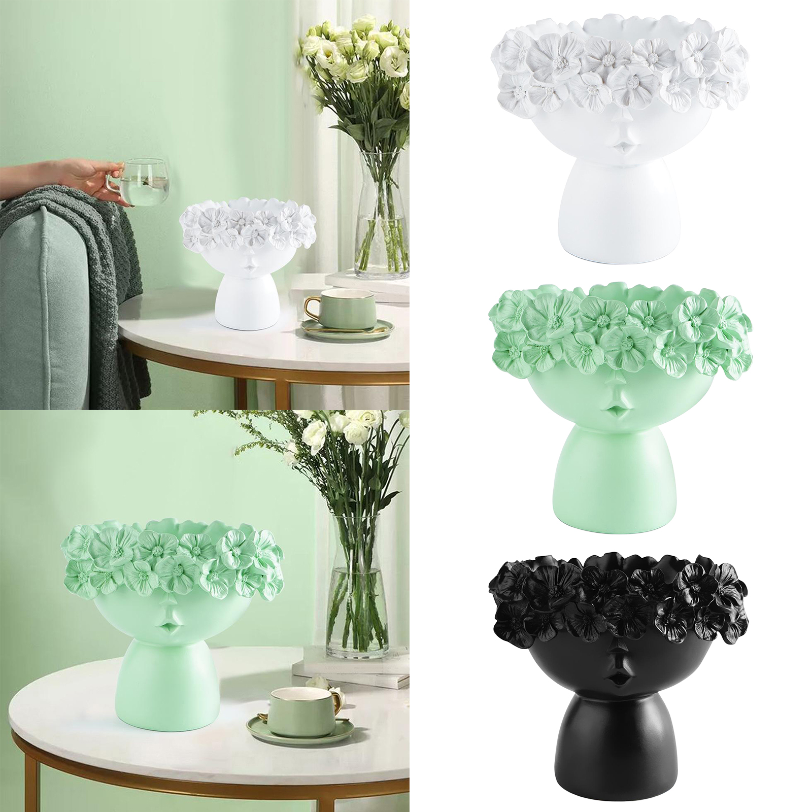 Car Resin Flower Pot Garden Flower Pot Succulent Bonsai Plant Indoor Flower Pot Office Table Flower Pot Decoration