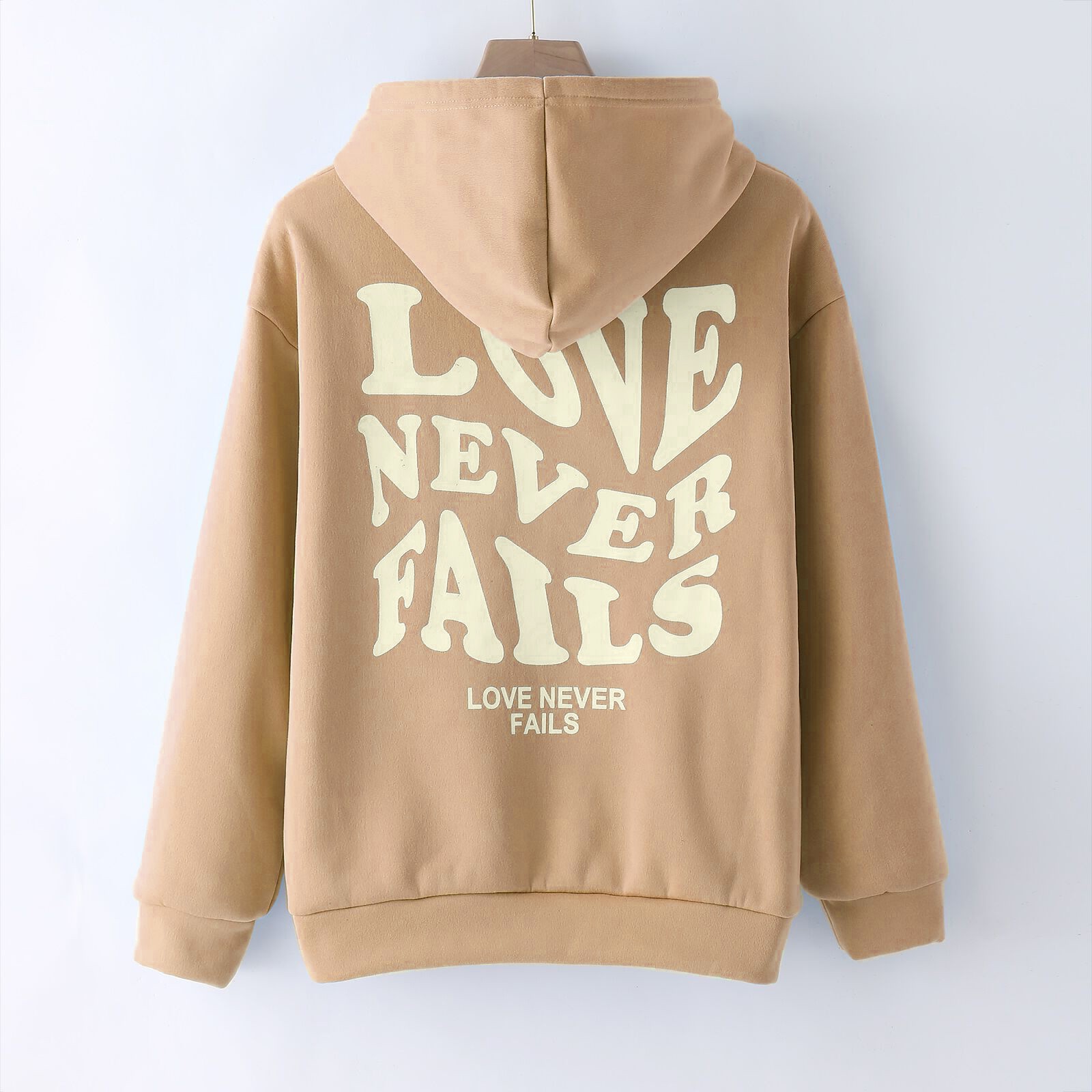 Hoodie com letra, camisola rua Y2K, roupas