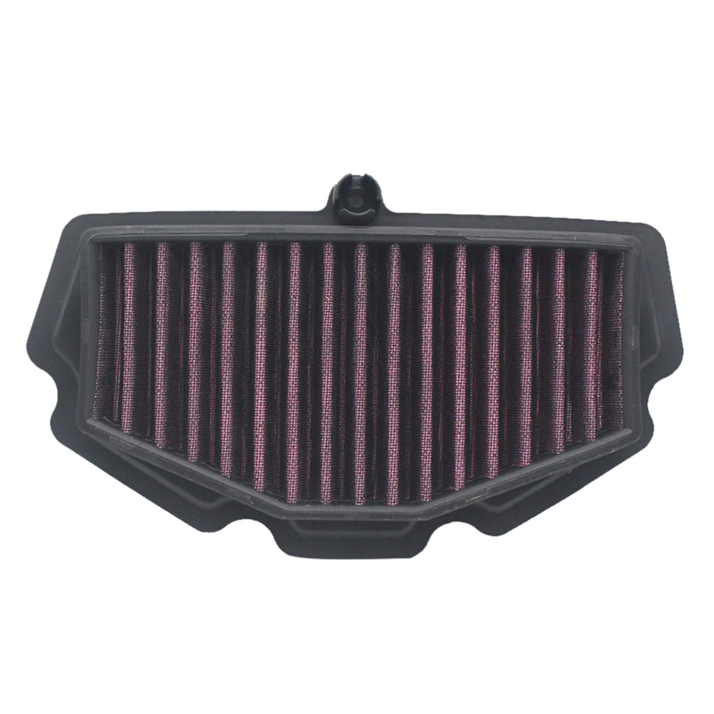 Motorcycle Air Filter Cleaner Motorbike Filteration System Replaces Parts Auto Accessory