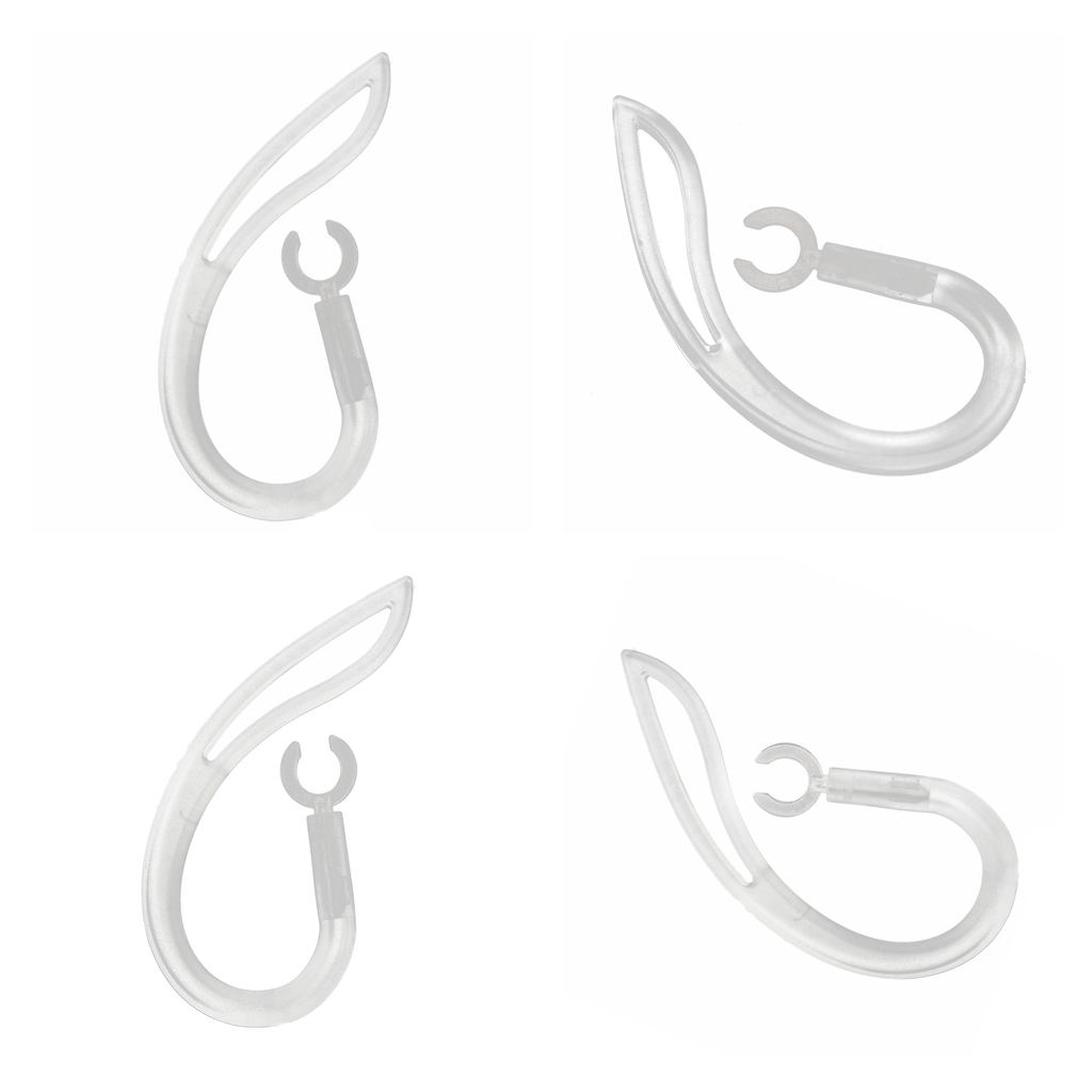 4 pieces Replacement Spare Earhook Ear Hook Earloop For Bluetooth Headset