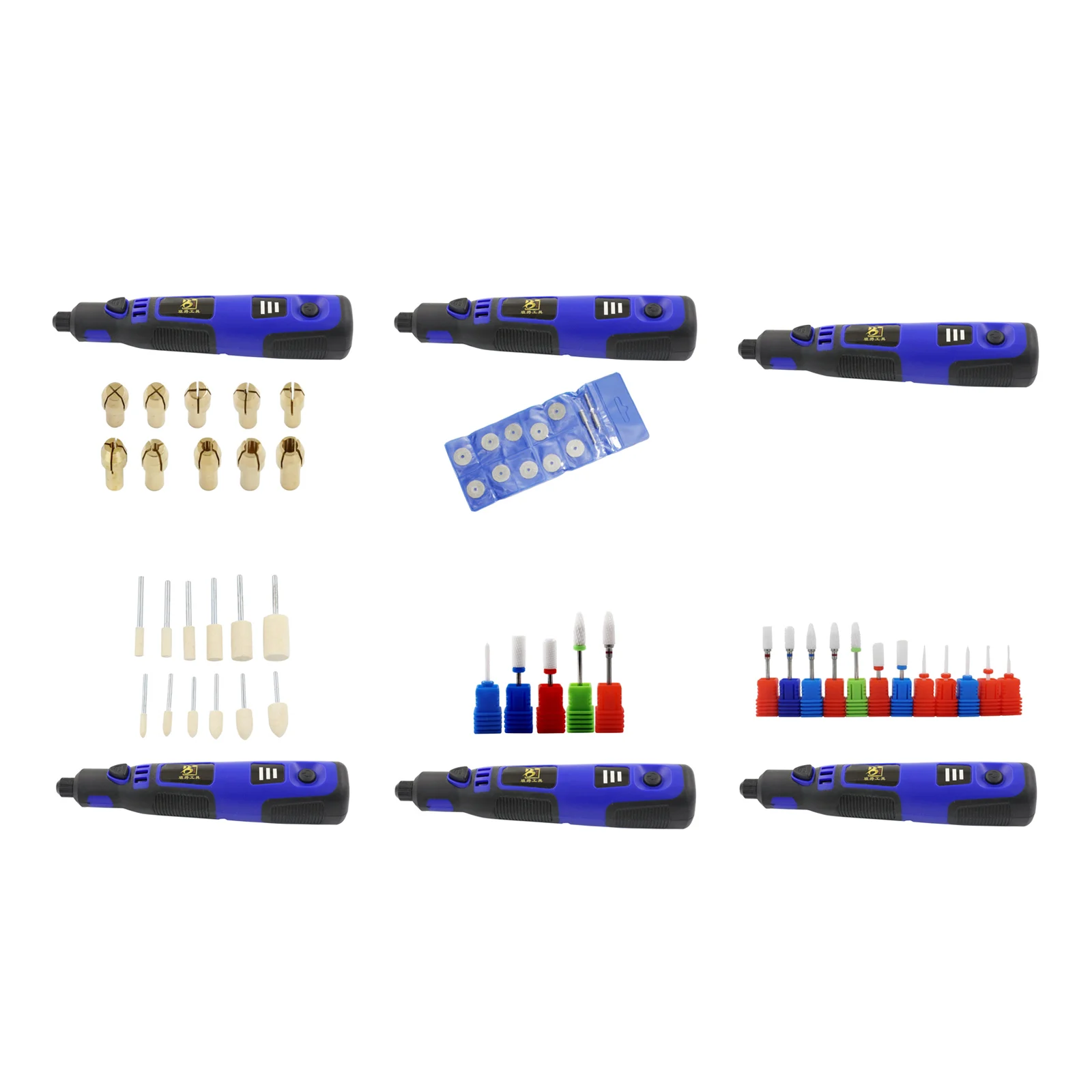 Portable 3.6V Nail Drill USB Pedicure Polishing Carving Pen DIY Rotary Tool Nail File Drill Machine Rotary Grinder Supplies