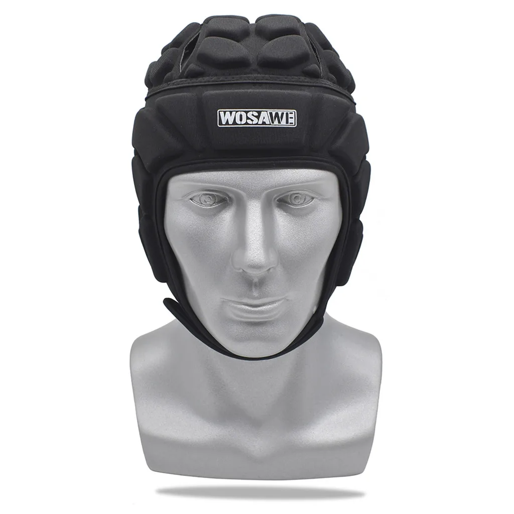 Pro Sports Helmet EVA Shock-proof Headgear for Rugby Flag Football Soccer Goalkeeper & Goalie
