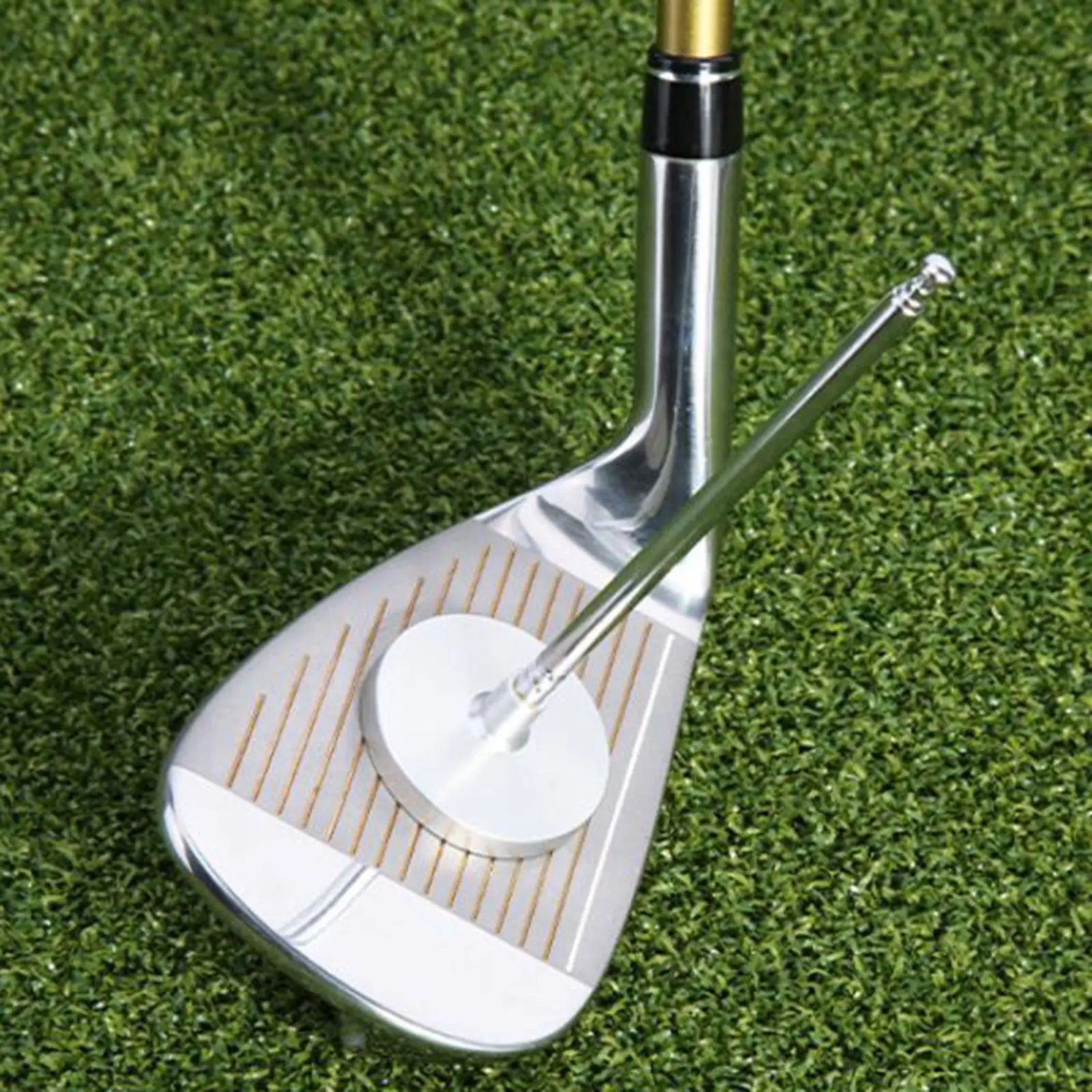 Aluminium Golf Direction Cutting Indicator Golf Swing Training Aid Rod Stick