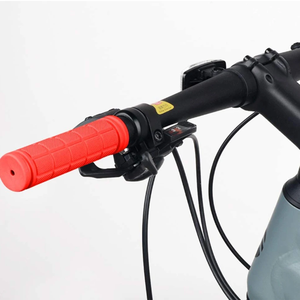 Anti-Slip Bike Bicycle MTB Handlebar Grip Soft Rubber Bar Covers Scooter Bar Protective Sleeves Tube Protector