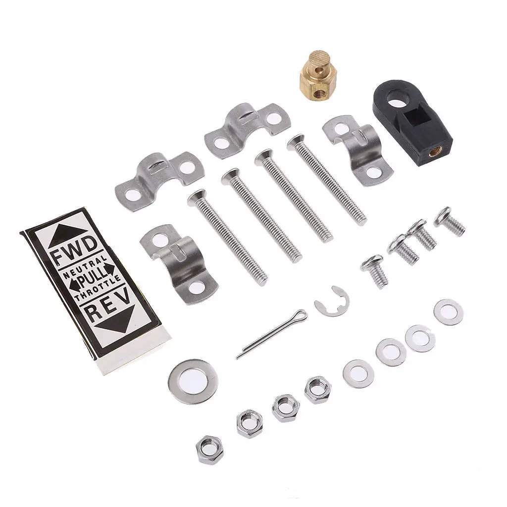 Throttle Control Boat Single Control Lever Top Mount Components and Parts