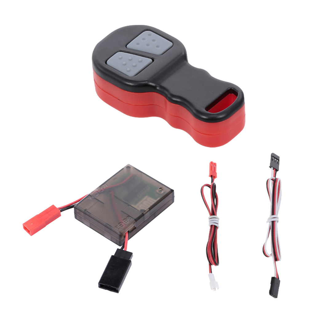 RC 1/10 Winch Switch Remote Receiver W/ Cable for RC AXIAL  HPI