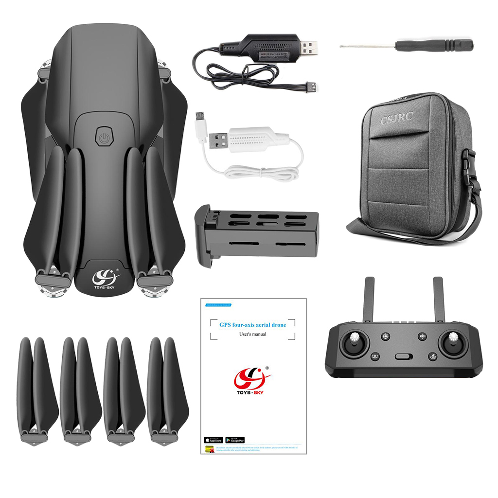 Folding S189 Drone with Camera 5G WiFi  Live Video Return Home Follow Me RC