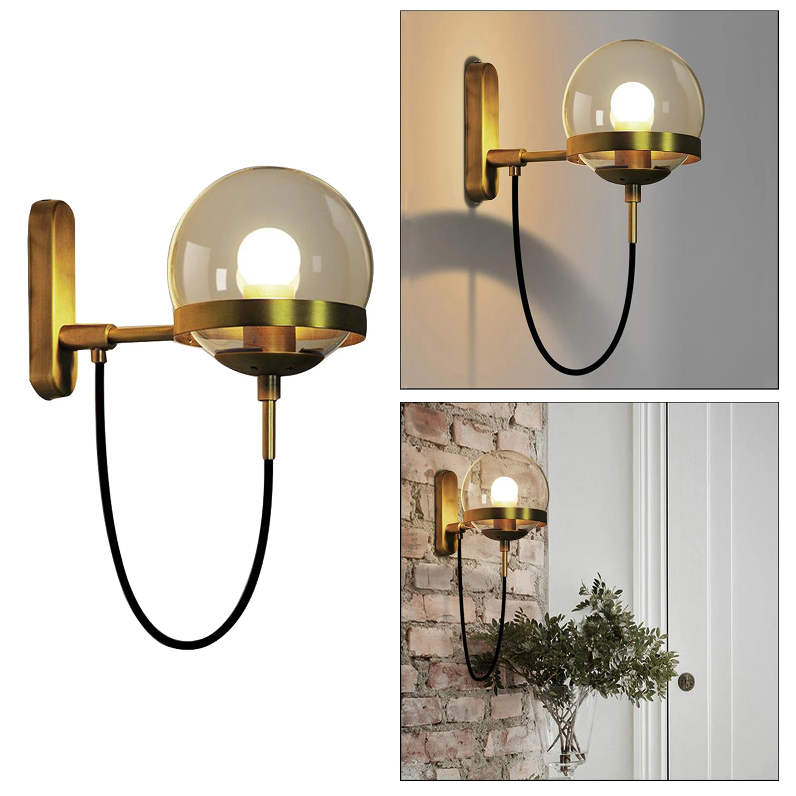 Outdoor Porch Light Wall Lantern Lamp Light Corridor Fixtures Sconce Bronze