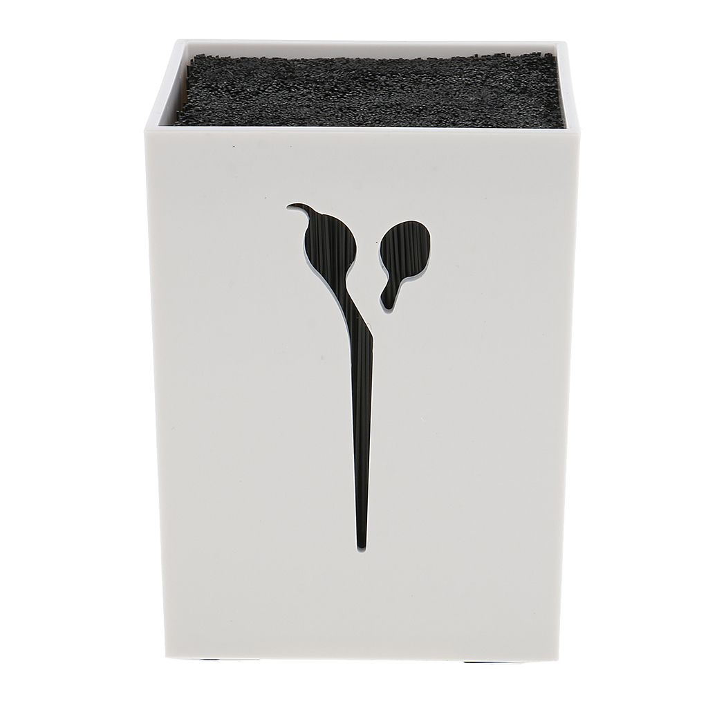 Professional Salon Hairdressing Barber Combs Clamps Scissors Holder Stand Rack Hair Styling Tool Storage Organizer Box