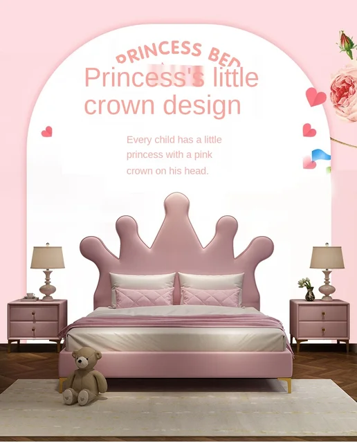 Élégant lit pour enfants à baldaquin - Filet en mousseline de dentelle avec  Pom Pom, Princess Girls Fairy Dream Tent