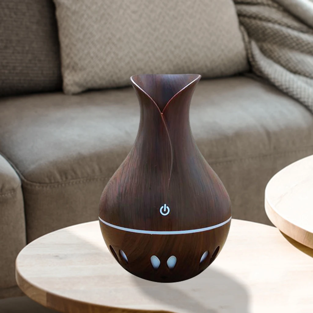 500ml Ultrasoni Essential Oil Diffuser Aromatherapy Diffuser Air Purifier Mist 7 Color Led Light Mini USB for Home Babies Spa