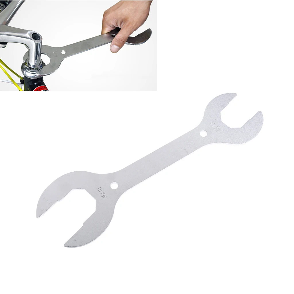 Portable Stainless Steel Bike Headset Wrench BB Bottom Bracket Spanner