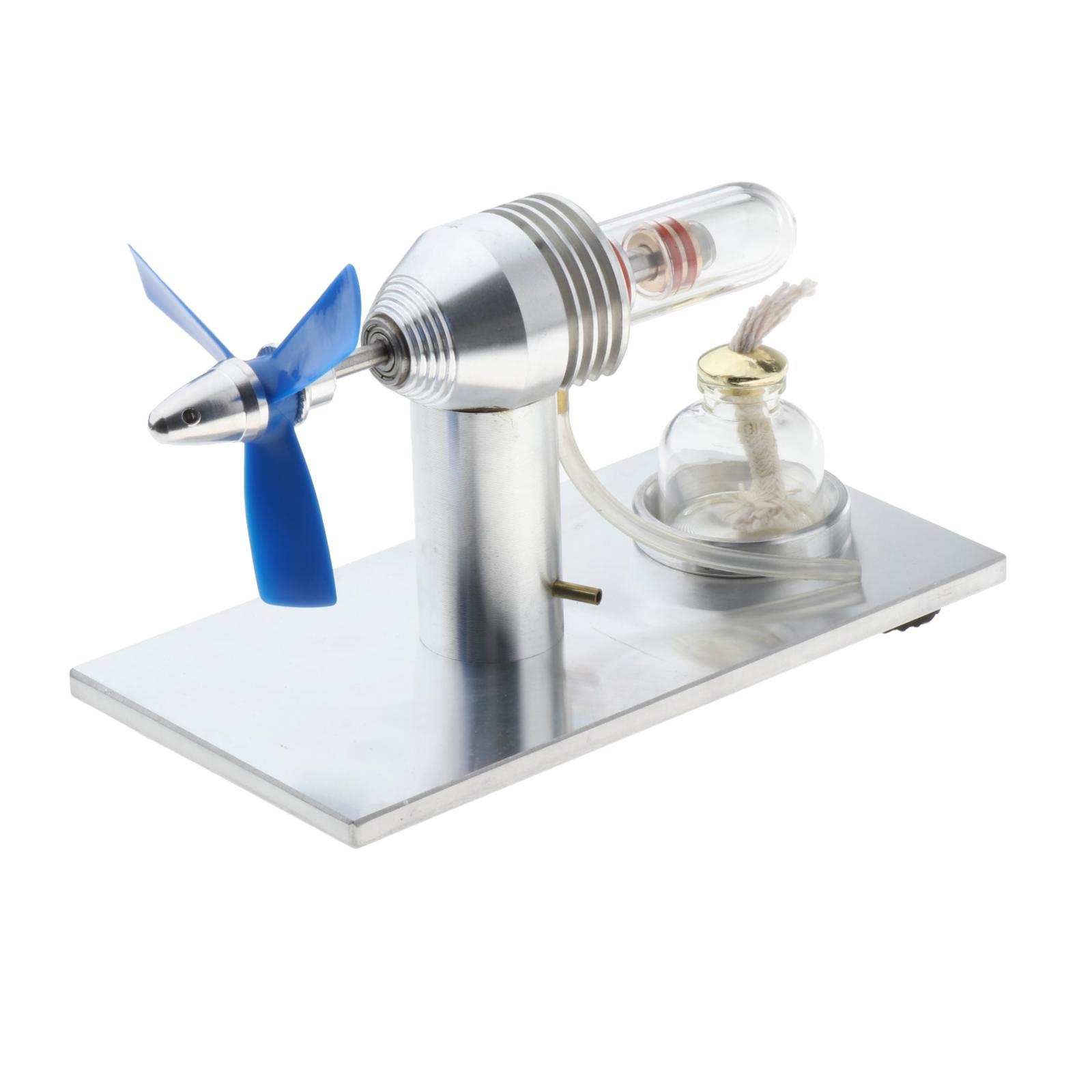 Hot Air Stirling Engine Motor Model Educational Toy Electricity Generator DIY Physics Generator Experiment Model Toys