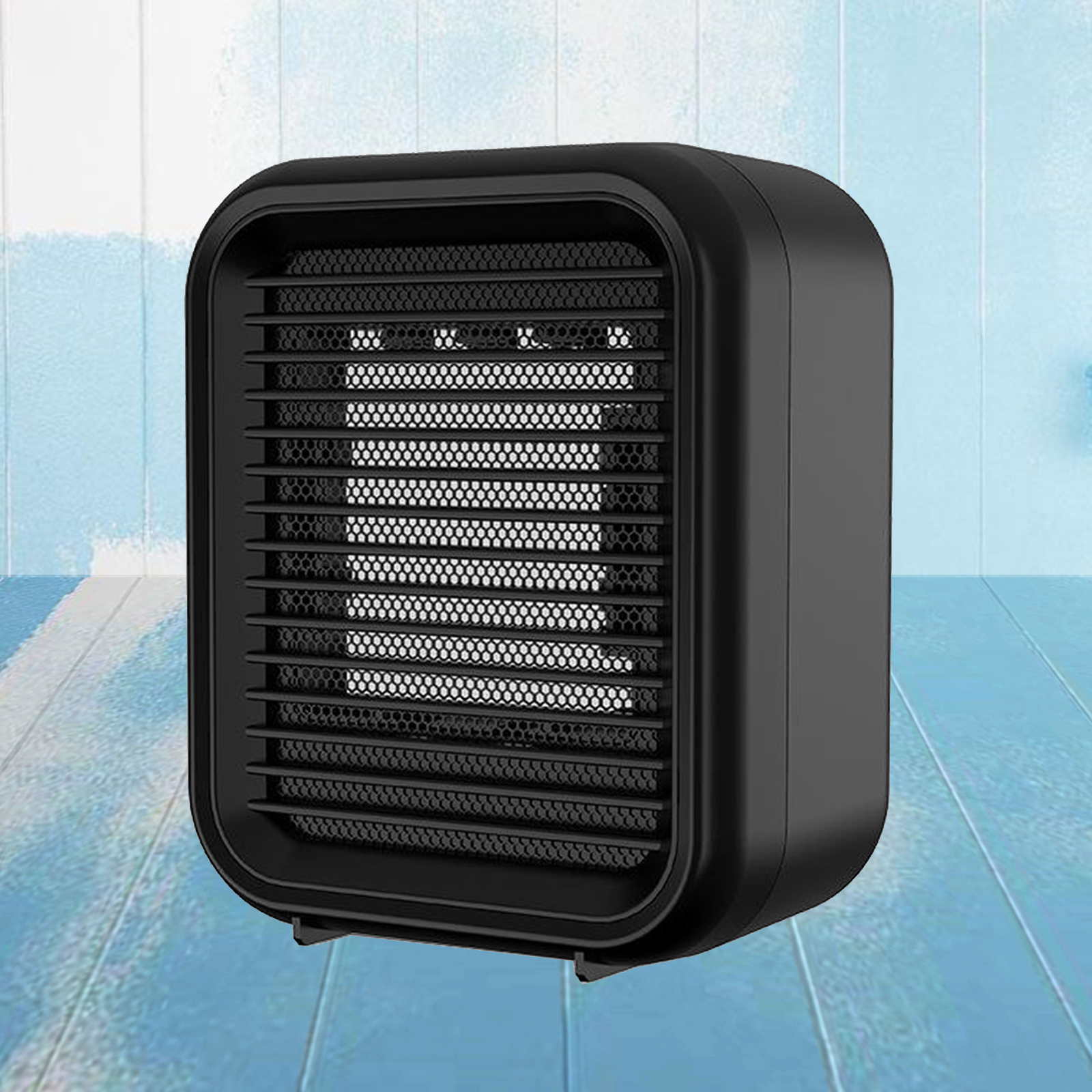 Portable Space Heater 800W Adjustable Thermostat Warmer Fan for Office Desk