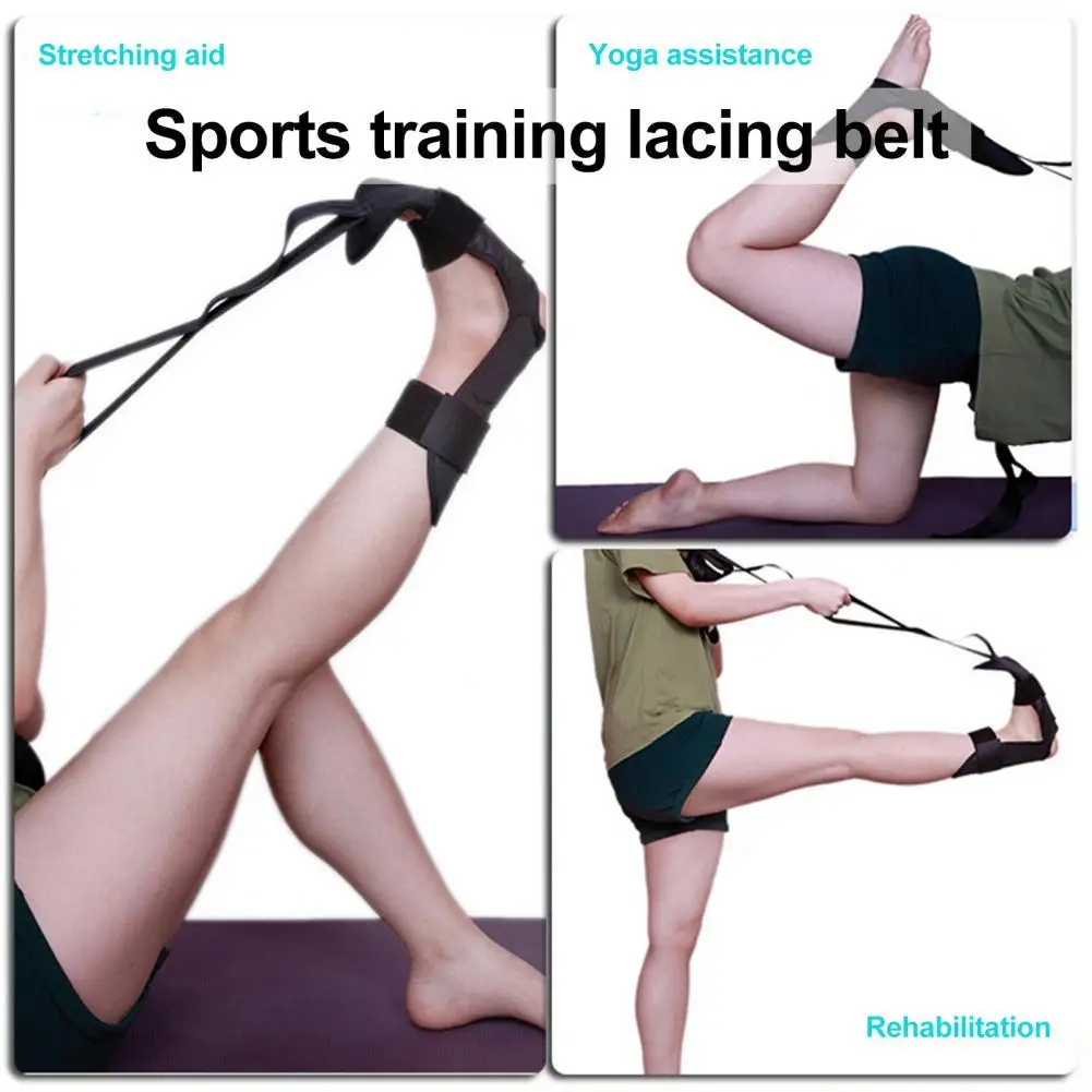 Yoga Ligament Stretching Foot Strap Leg Training Belt Foot Correct Ankle Braces 